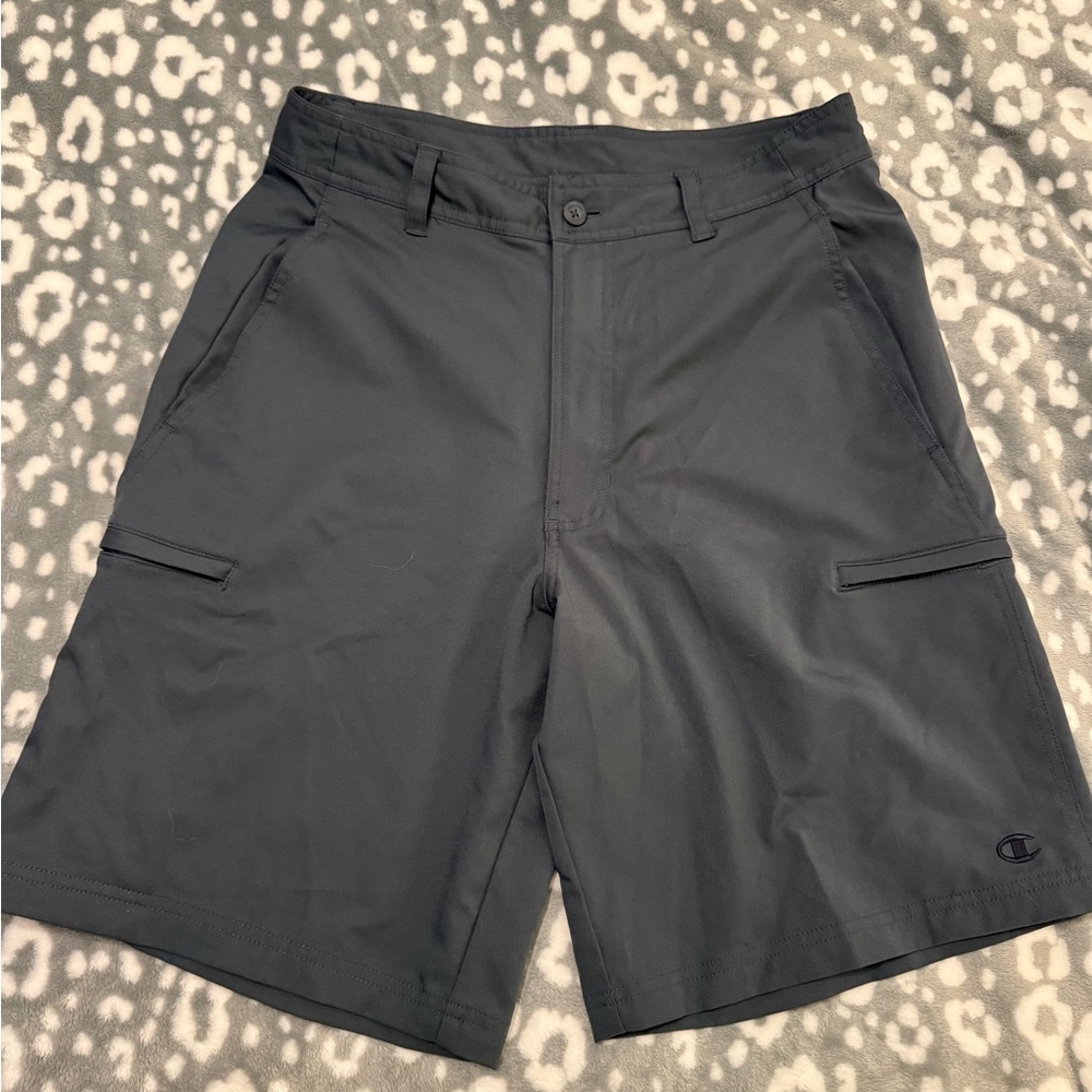 Champion Men's Dark Gray Cargo Shorts